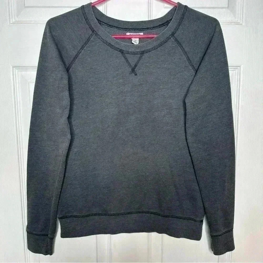 Old Navy Sweatshirt Grey Size Extra Small